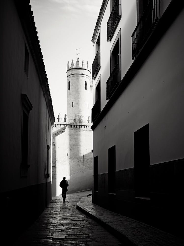 Valladolid, Spain, Black And White Analogue Photography 3