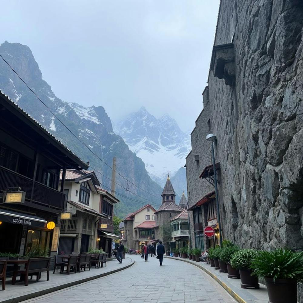 City In The Mountains