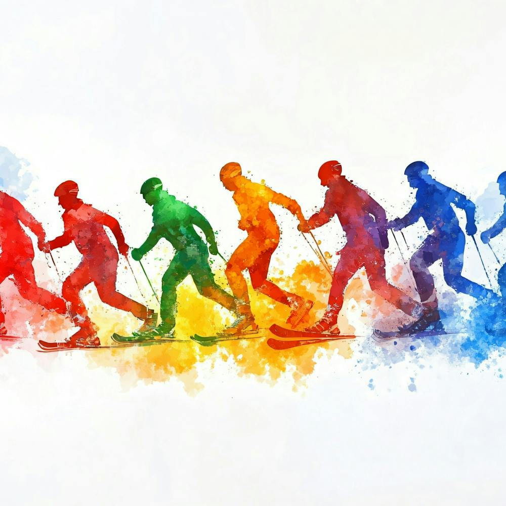 Rainbow Skiers