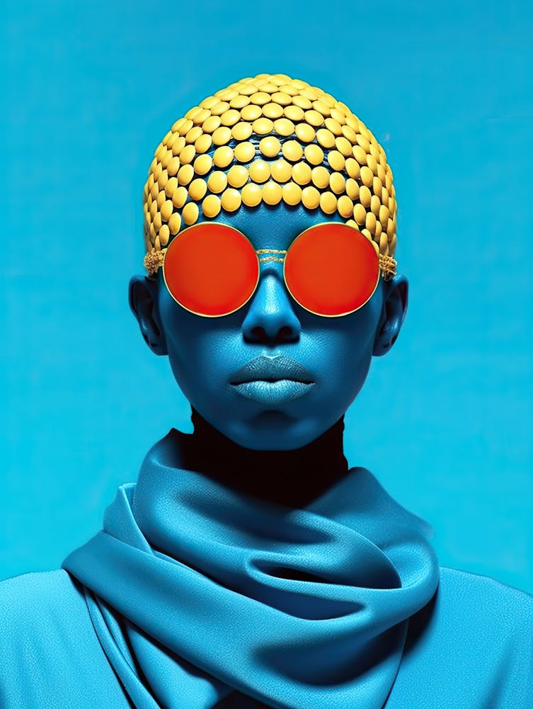 Vibrant Void: Afrofuturist Vogue Chronicles