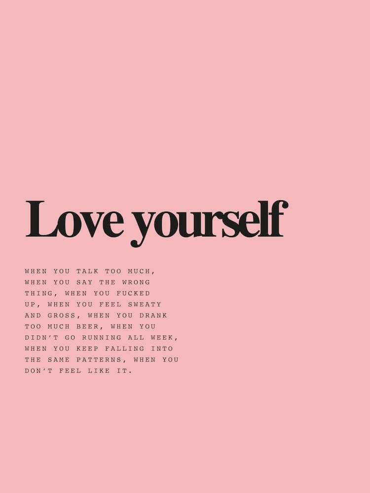 Love Yourself