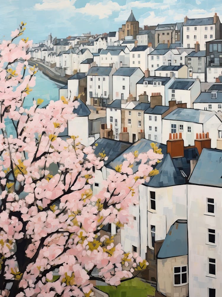 Tenby (Wales) Painting 1