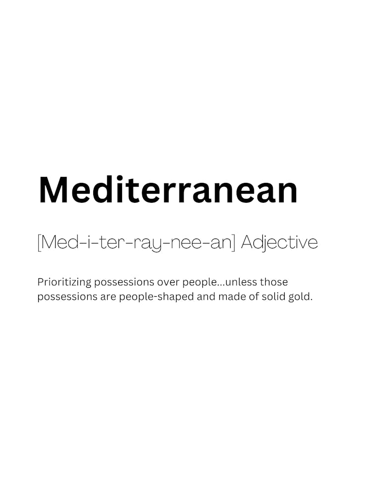 Mediterranean Definition Meaning