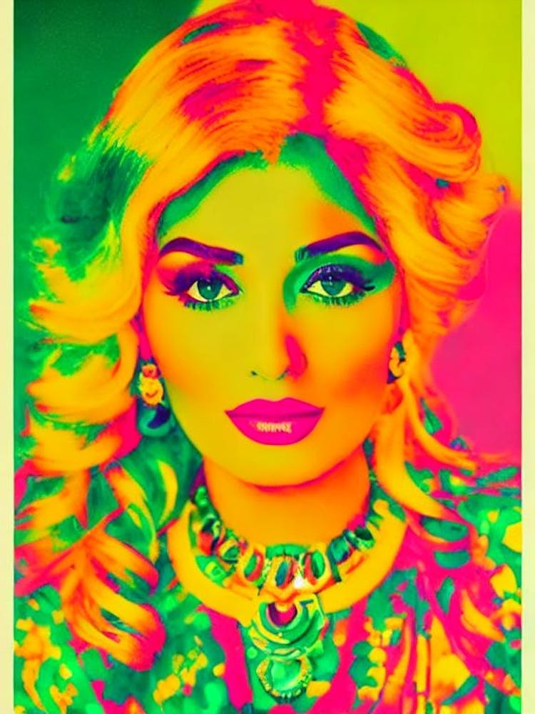 Payal Dev 2 Colourful Pop Art