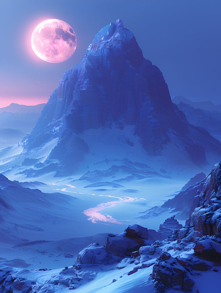 Moonlight In The Mountains