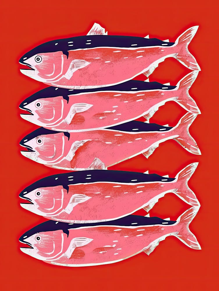 The Oceanic Fleet Fish Poster
