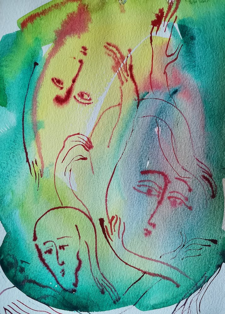 Abstract lovers