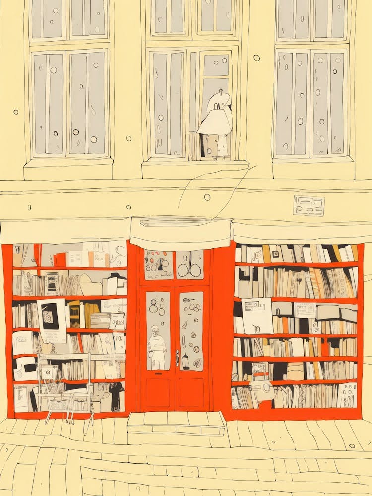 Vienna The Book Nook Pastel Colours 1