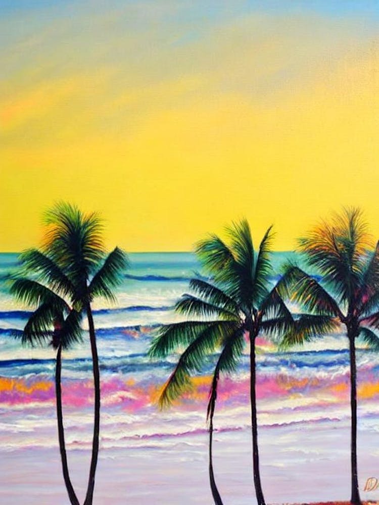 Delray Beach, Florida Bright Abstract