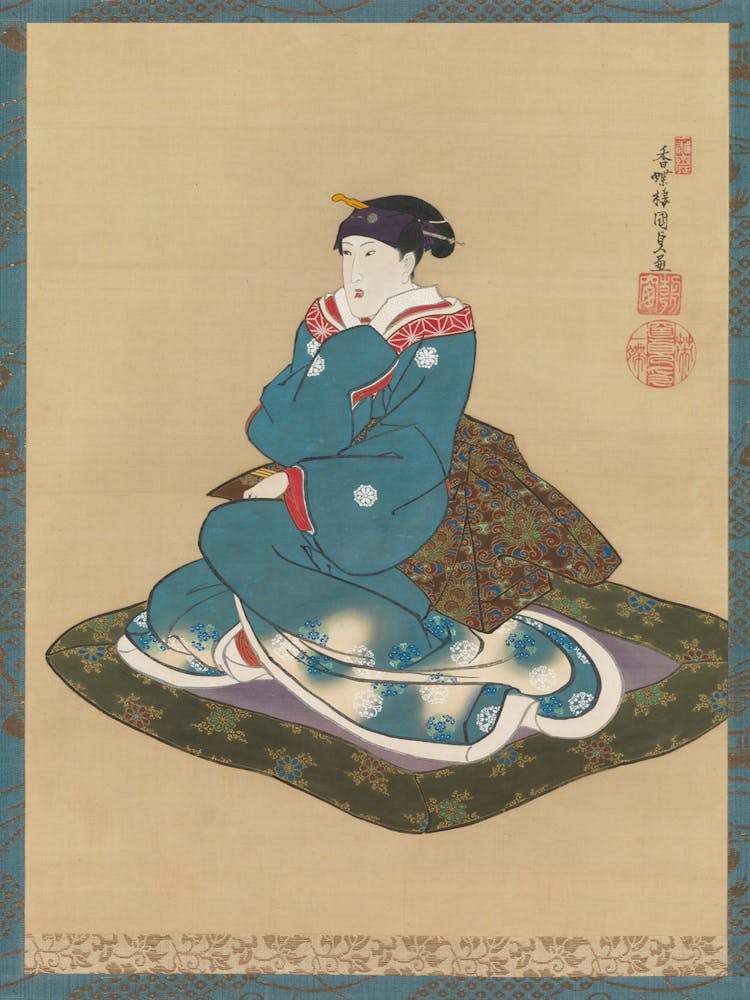 Portrait Of Iwai Kumesaburō Ii By Utagawa Kunisada
