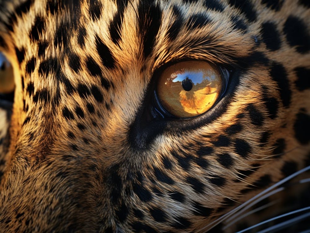 African Leopard Close Up Realism 2