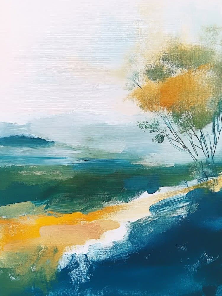 Abstract Landscape Painting