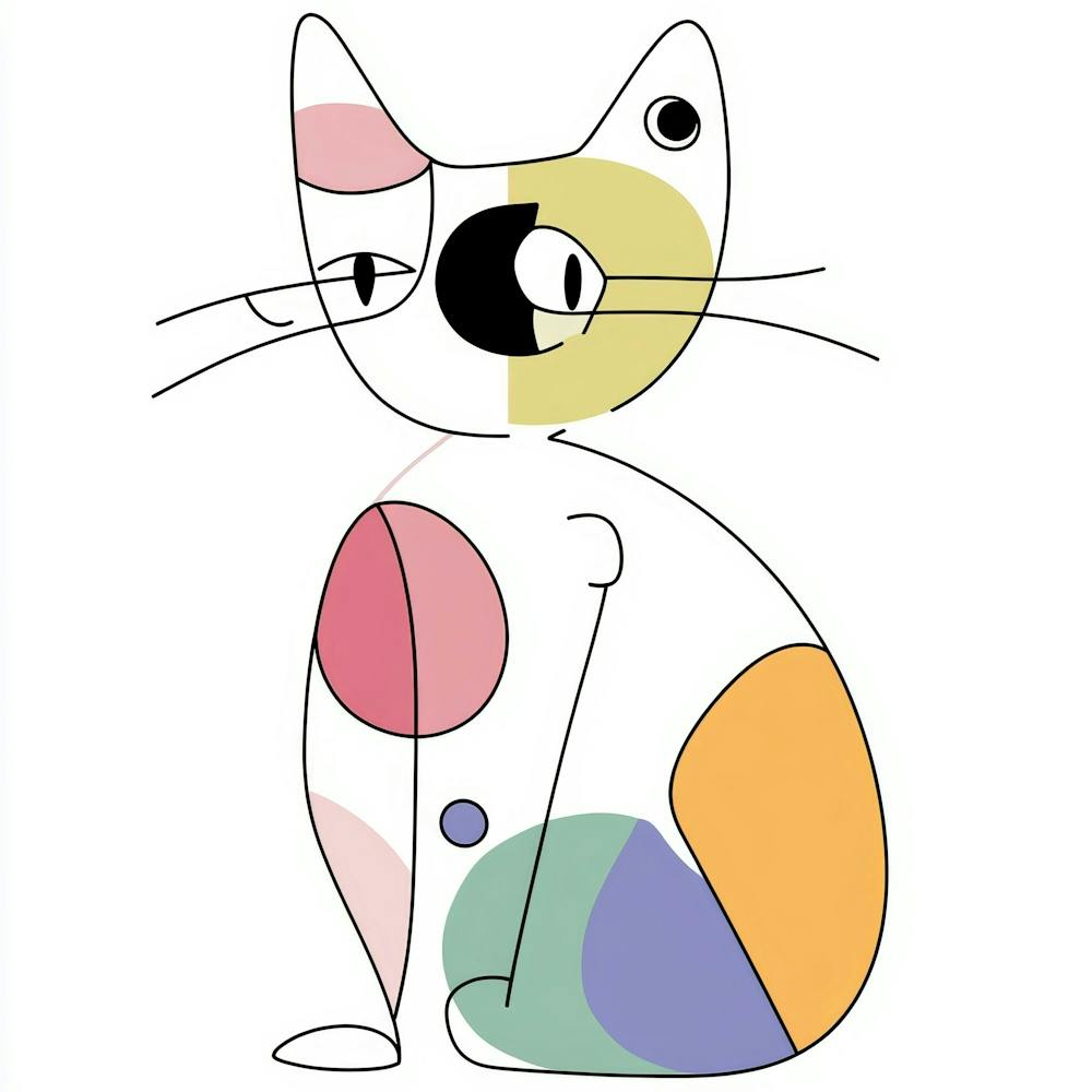 Katzenillustration 003