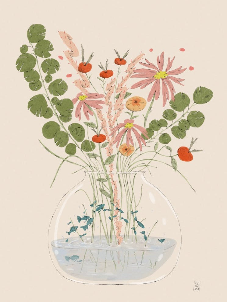 Flowers And Fishes