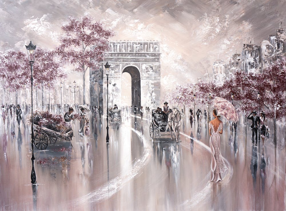 Vintage Glimpse, Paris 1