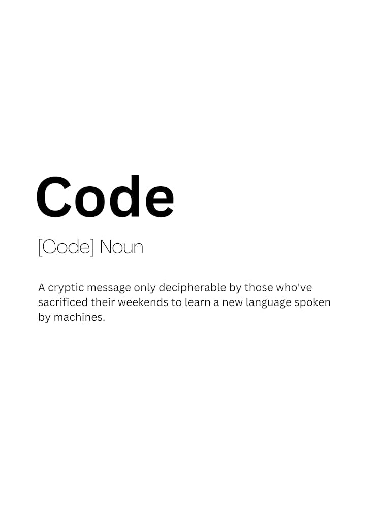Code Definition Meaning 1