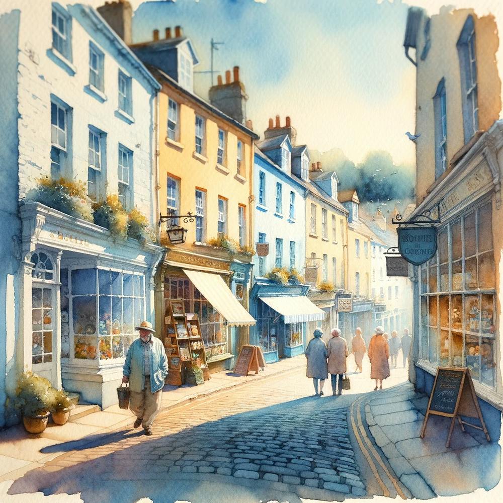 Friendly Street Scene