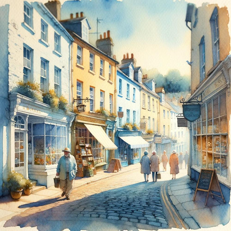 Friendly Street Scene