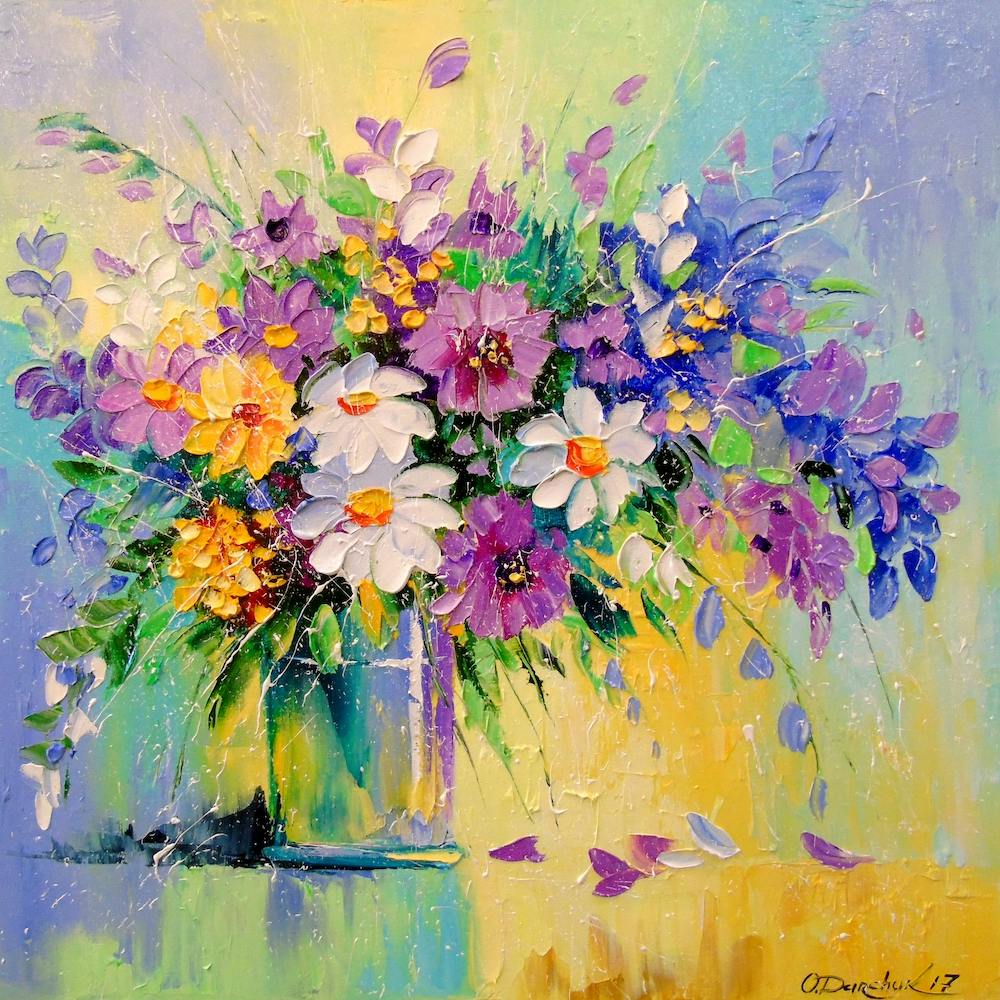 Bouquet of summer meadow flowers