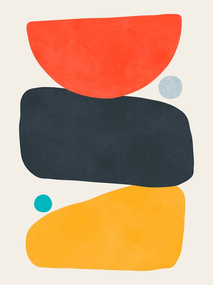 Expressionist and colorful abstract 4
