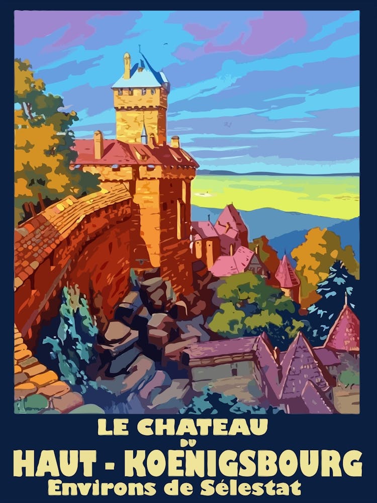 Haut Koenigsbourg Castle, France