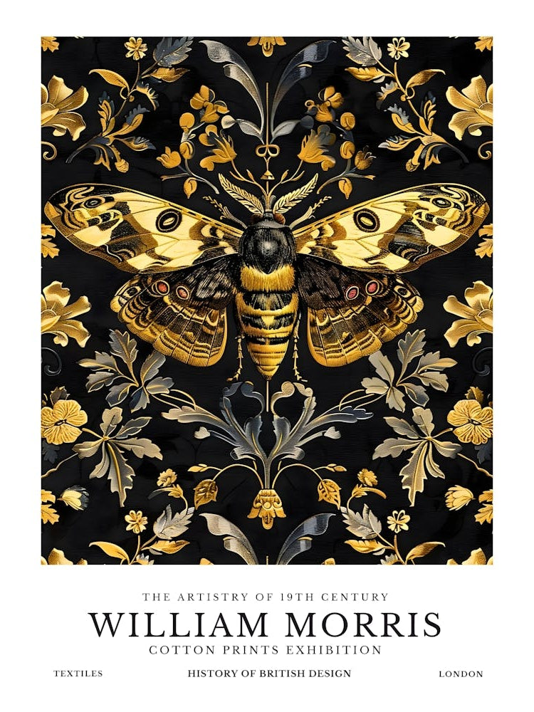 William Morris - vintage insect