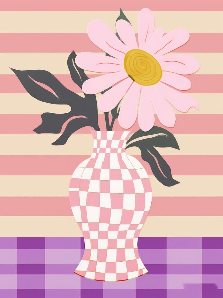 Lavender Flower Vase 2