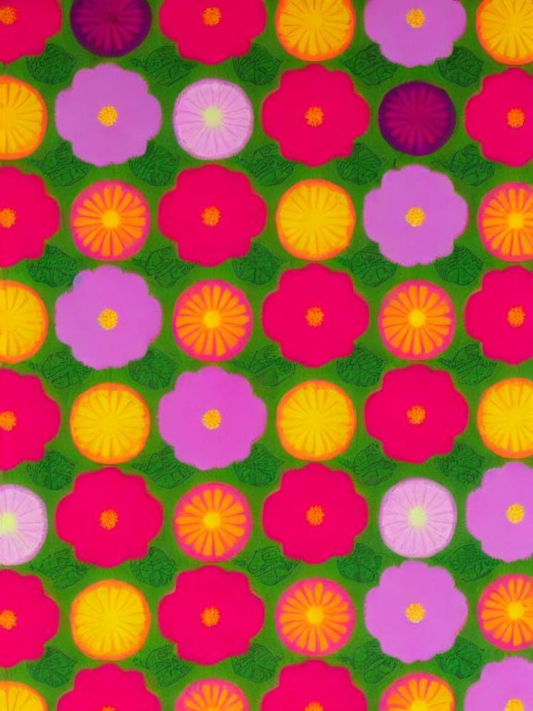 Cherry Blossom Andy Warhol Flower