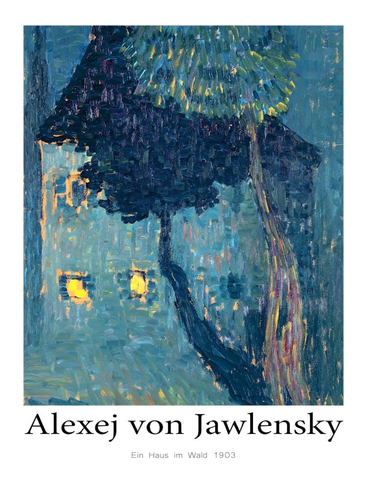 Alexej Von Jawlensky Ein Haus Im Wald 1903