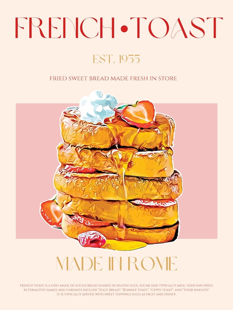 French Toast Mid Century