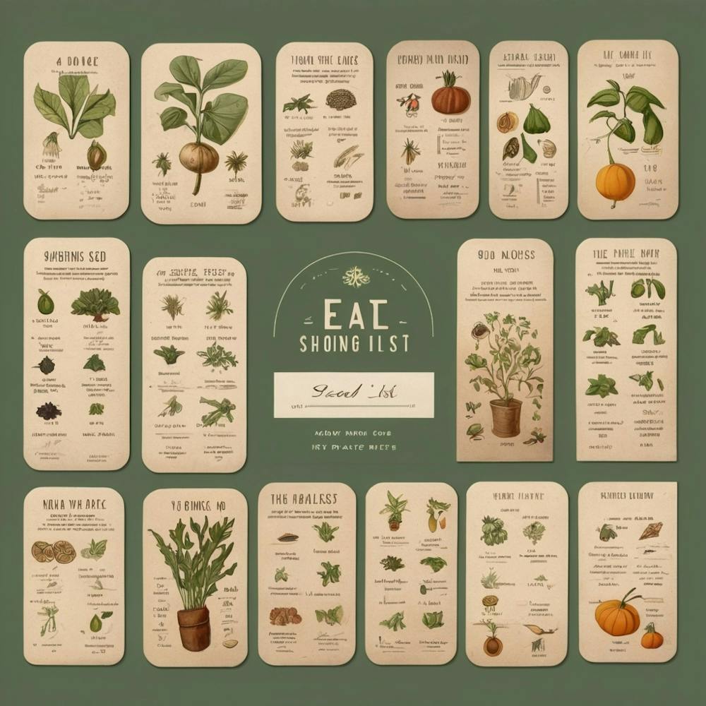 Default Make A Seedshopping List Aesthetic 2