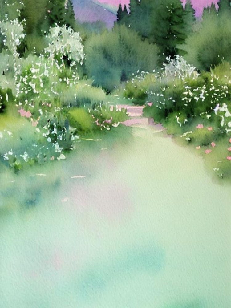 Altyn Water Colour Poster