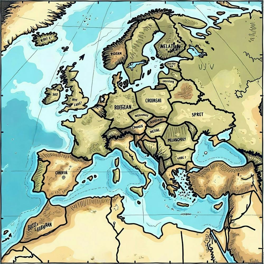 Map Of Europe