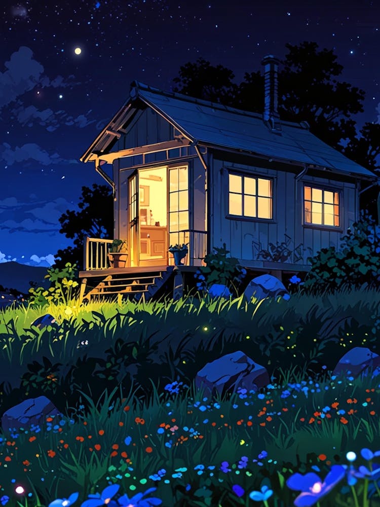 Night Sky Anime aesthetic 11