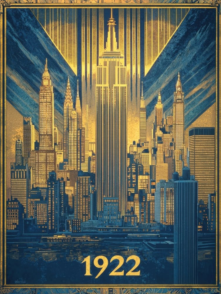 Aihrgdesign A Vintage Travel Poster Of The 1922 New York City B0d88559 6927 4438 Ab3c 0c8967a1631f 1