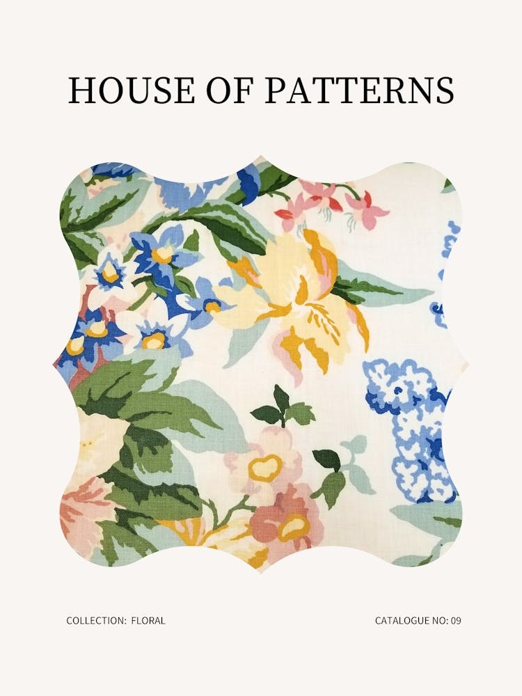 Floral Pattern Poster 9