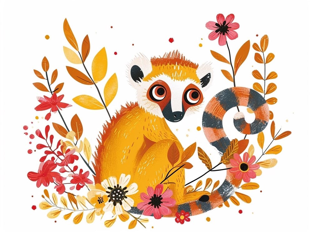 Little Floral Lemur 3