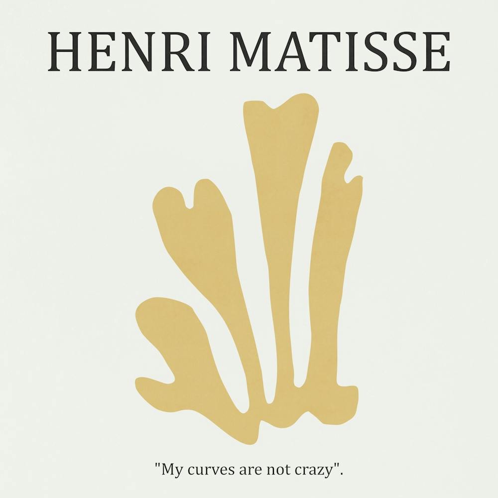 Yellow Leaf 02- Henri Matisse