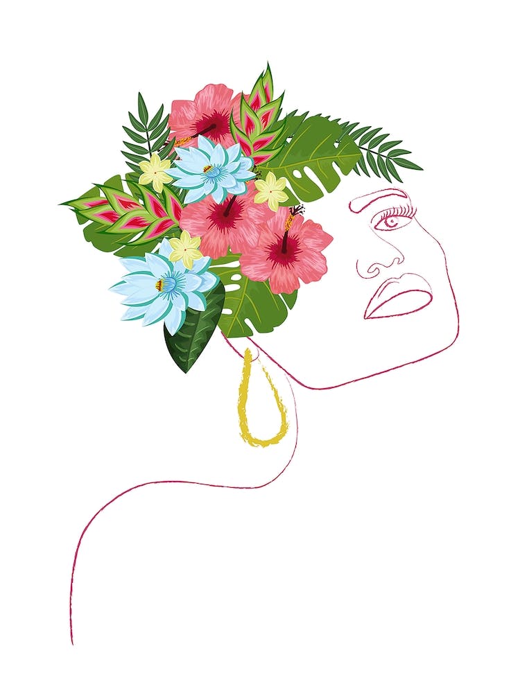 One Line Womem