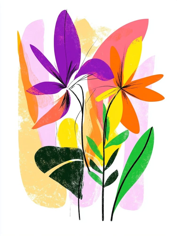 Abstract Flowers 9