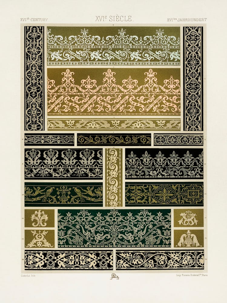 16th Century Pattern, Albert Racine (5)