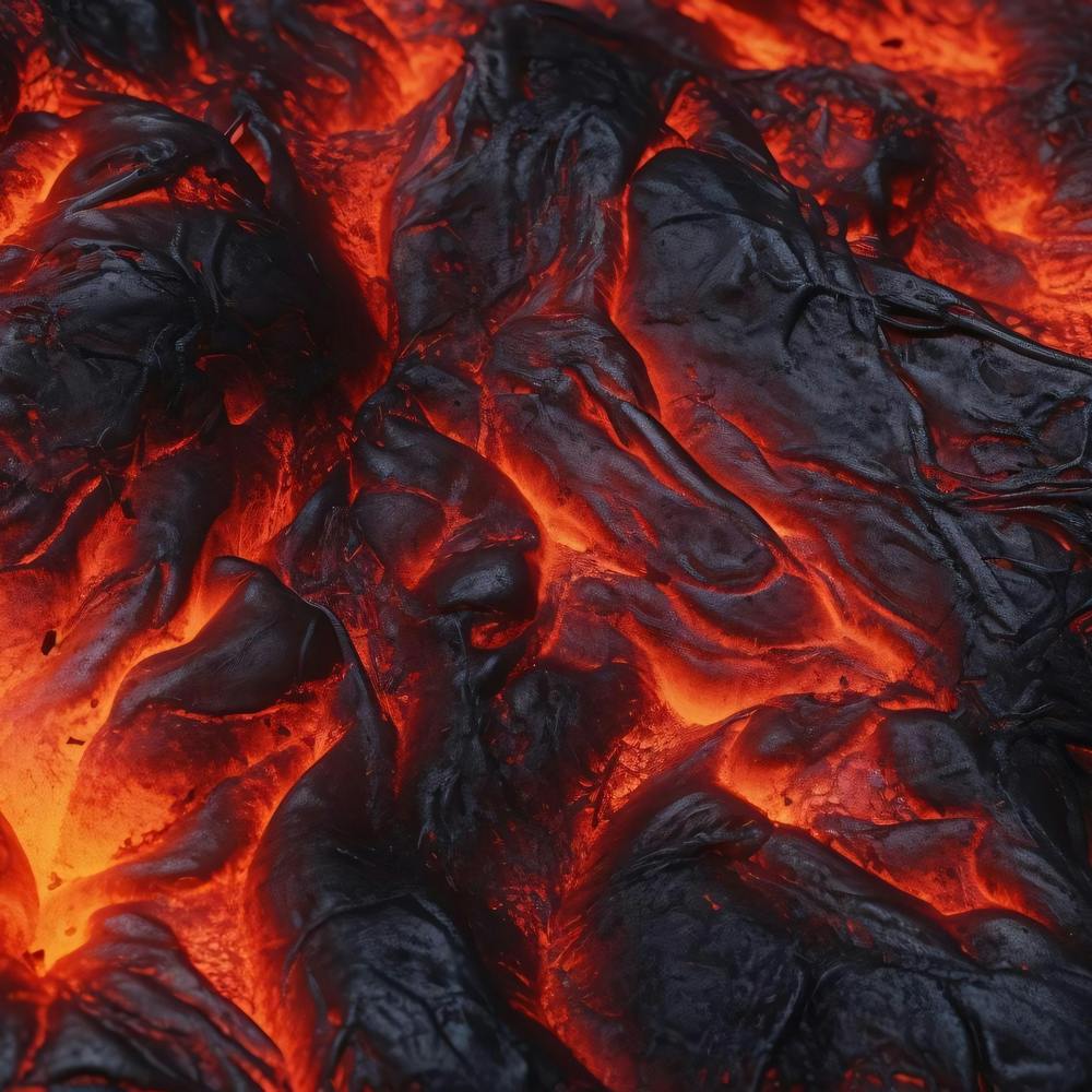 Close Up Of Lava