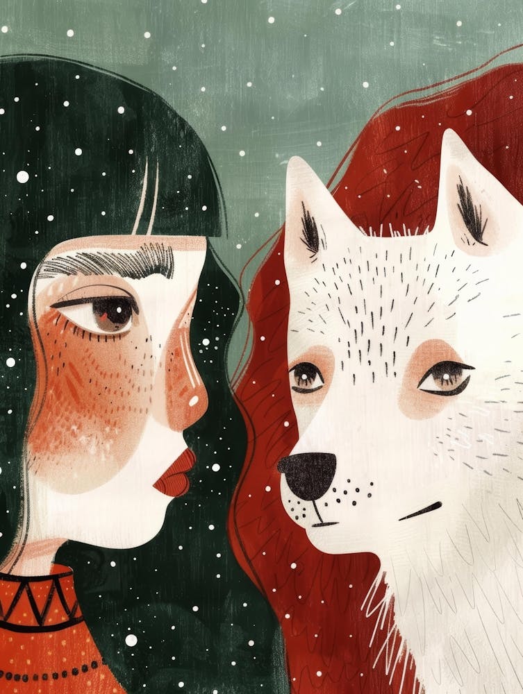 Wolf And Girl 1