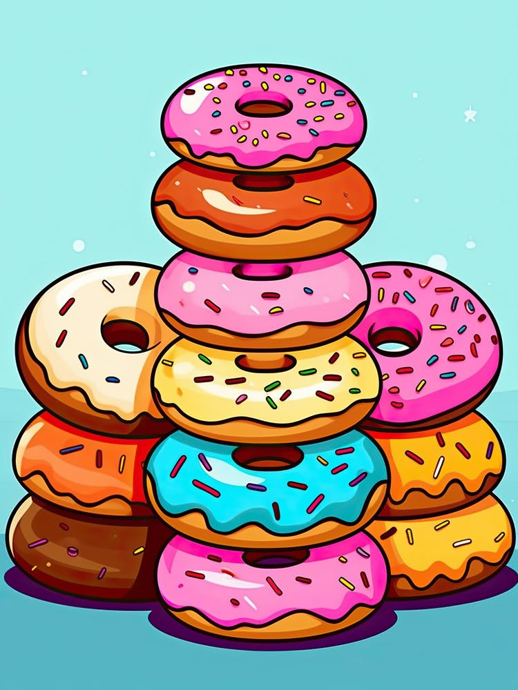 Pile de Beignets Mignons