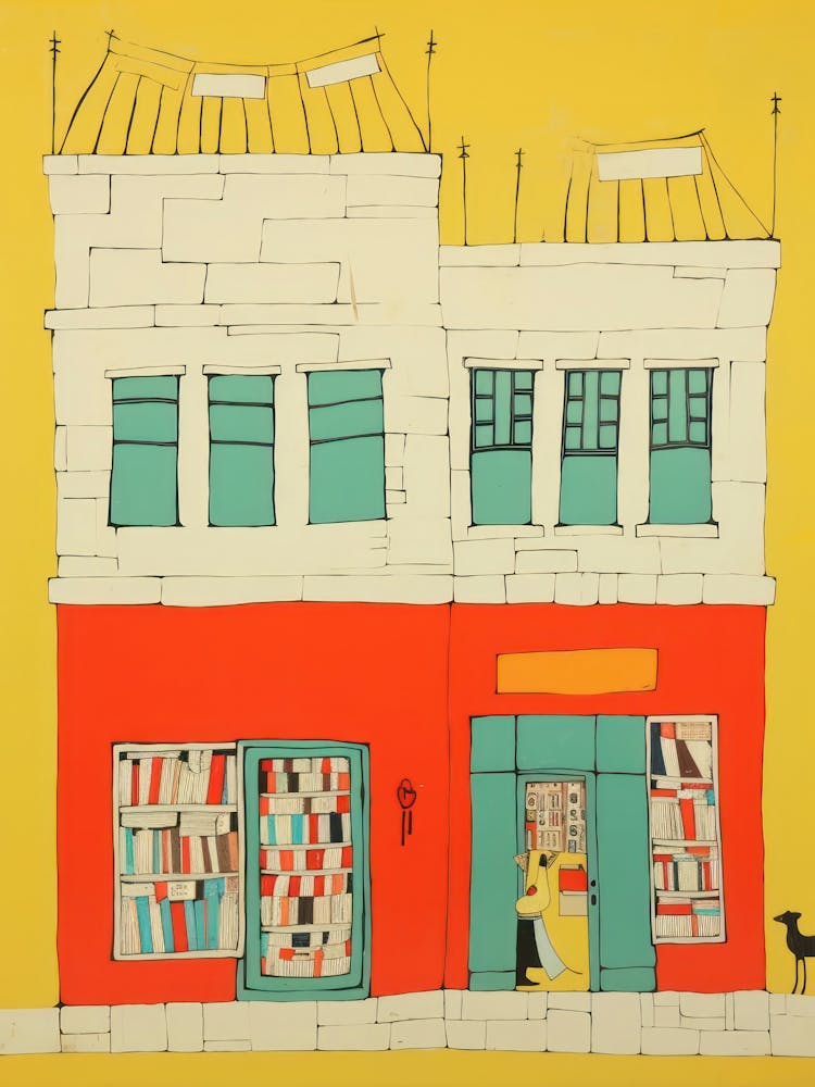 Izmir Turkey The Book Nook Pastel Colours 3