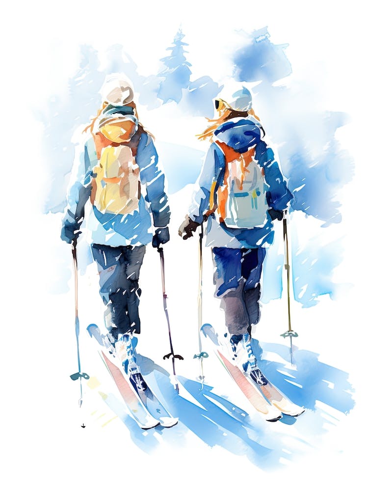 Grandvalira   Andorra, Ski Resort Illustration 1