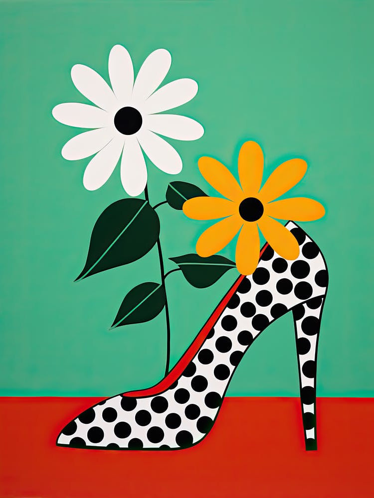 Polka Dots And Daisies 1