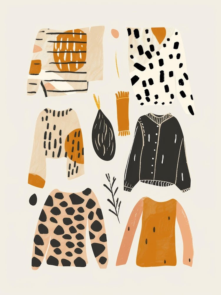 Sweaters Illustration