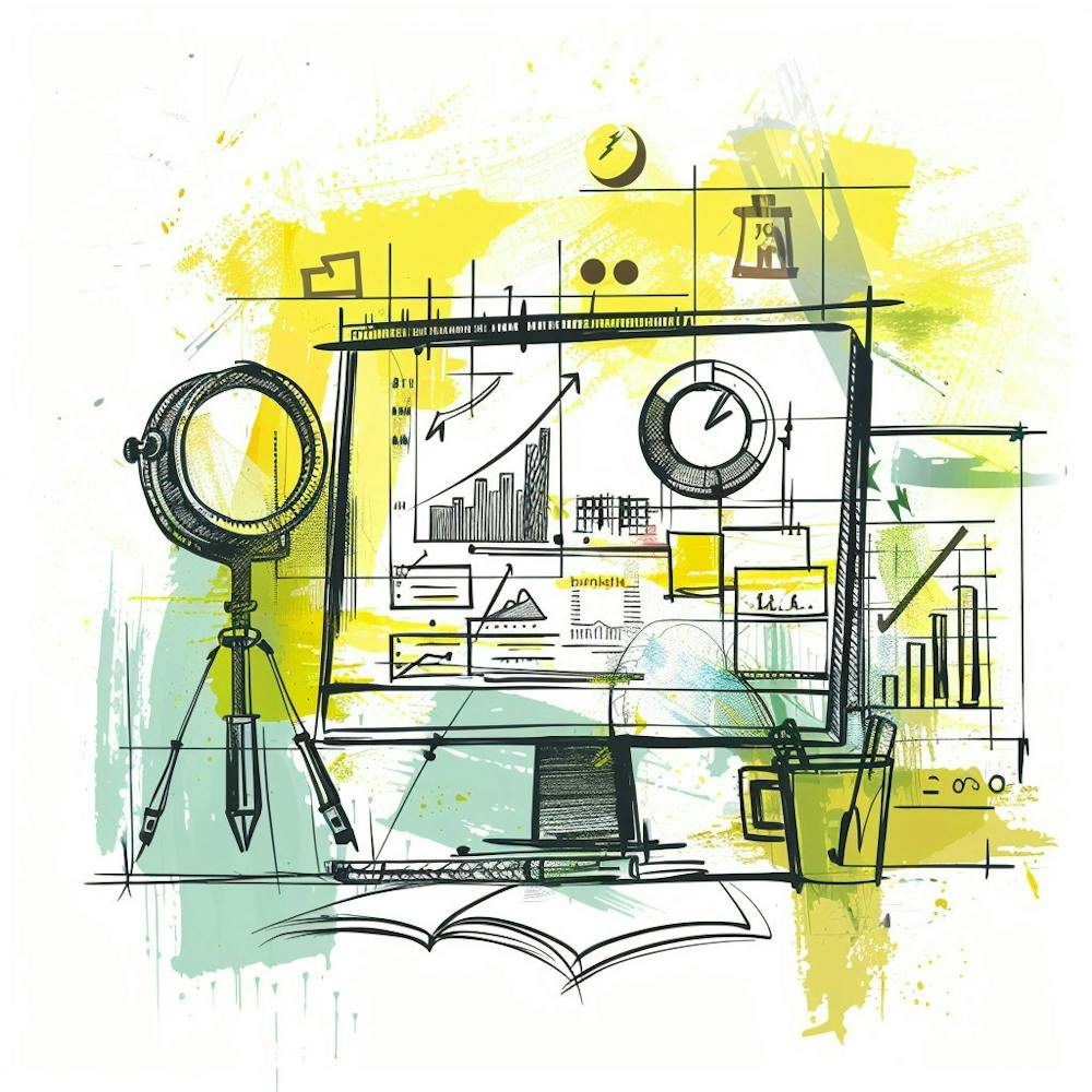 Illustration Of A Computer Screen