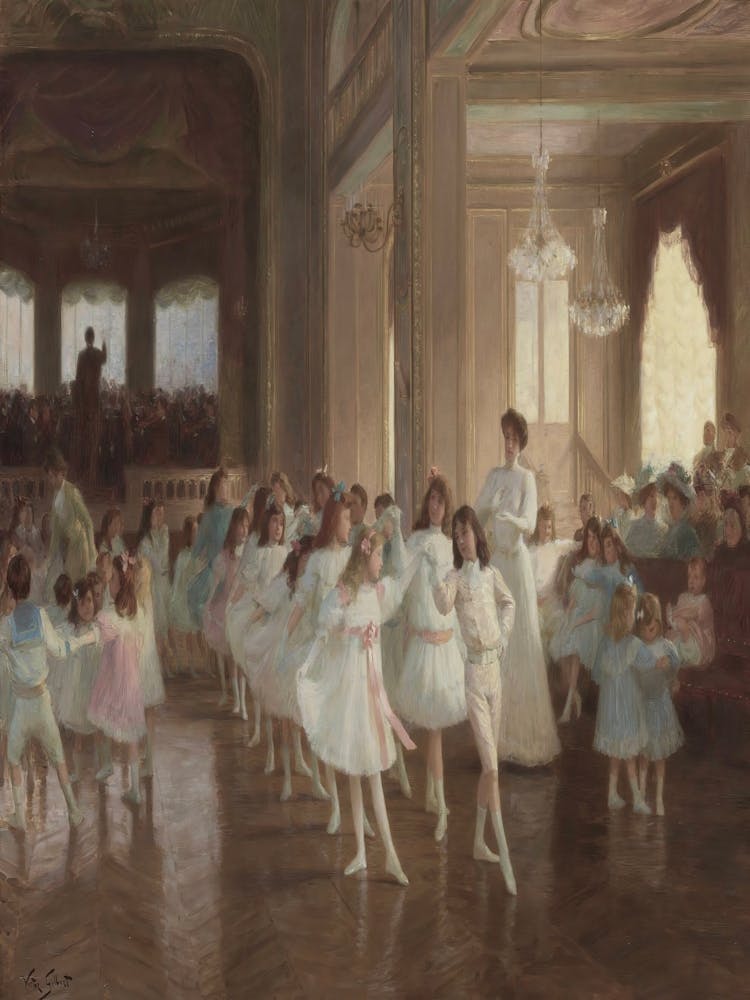 Ballerinas In The Ballroom